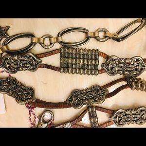 Maison boinet high end belt Saxs  fifth avenue NWT